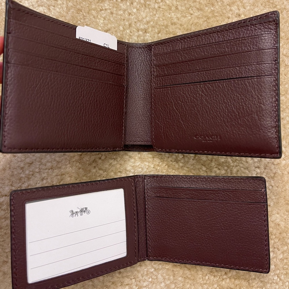 Coach F21371 Mens’s Leather Wallet - Picture 3 of 7
